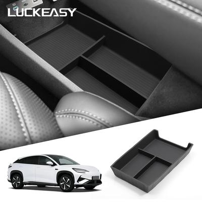 For BYD Sealion 07 EV 2024-2025 Car Storage Box Interior Accessories Center Console Lower Layer Storage Box Organizer Tidying