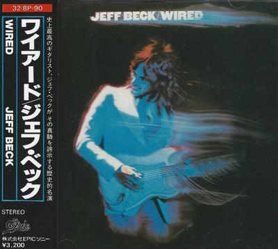 CD JEFF BECK  Wired 328P90 Epic 1985 Japan Rock Used