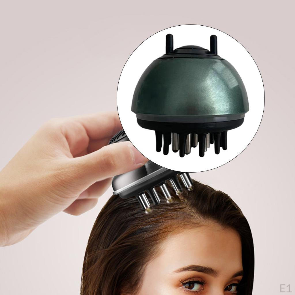 Head Oil Massager Comb Dark Your Hands Massaging Shampoo Brush
