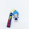 New Fashion Bag Accessories Cartoon Goku Vegeta Super Saiyan Keychain Kawaii llavero Gift for Fans&Couples(Birt