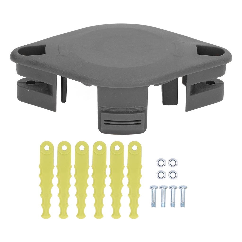 String Trimmers Bladed Head Auto Feed String Trimmers Fixed Line Spool with 6 Replacement Blades for Ryobi 18V 24V 40V