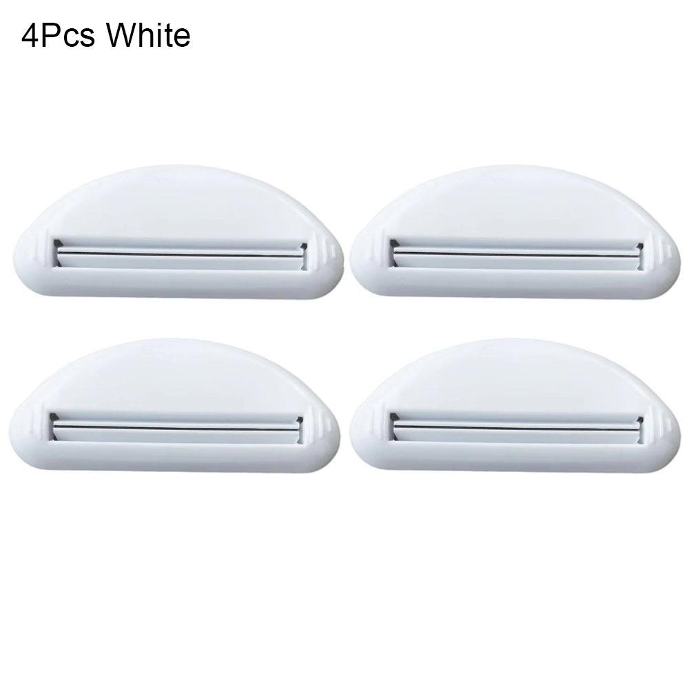 2/4Pcs Durable Multifunctional Toothpaste Squeezer Manual Plastic Toothpaste Tube Clips Squeezing Clamp Bathroom Accessories