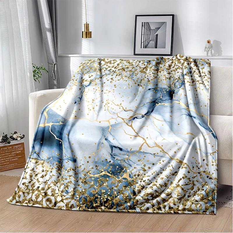 2026 New Style Luxurious Nature Marble Colour Blanket,Soft Throw Blanket for Home Bedroom Bed Sofa Travel Picnic Cover Kid Gift