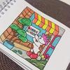 Fun Coloring Books for Youngsters, Cartoon Coloring Books, Multiple Cartoon Animation Figures Coloring Scheme