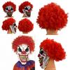 Realistic Funny Clown Latex Mask For Halloween Christmas Party Horror Role Play