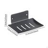 Bar Soap Holder Easy to Install Removable Sponge Sink Rack for Glasses Shower Wall