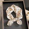 53Cm Square Silk Scarf Women Nature Silk Satin Neck Kerchief Hairbands Lady Office Ties Girl Gift Bandana Foulard Small Scarves