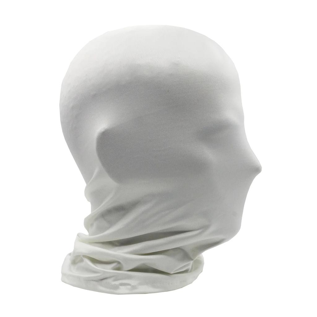 Máscara Facial Elástica Slenderman Fantasia CreepyPasta Acessórios Horríveis para Festa de Halloween Cosplay
