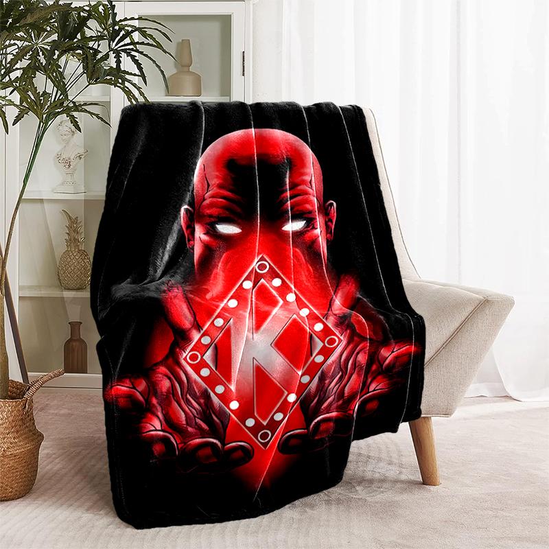 1pc Blanket Kappa Alpha Psi Print Design, Lightweight Blanket for Sofa, Bed- Soft &Warm, Gift for All Seasons like Christmas, Halloween
