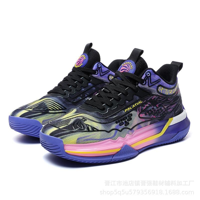 

Basketball shoes Four seasons sneakers Non-slip and wear-resistant friction Sound breathable sports shoes Popular high-quality high-value trendy shoes 44