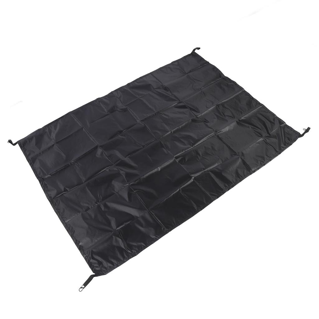 Chicken Coop Tarp Silver Coated Oxford Fabric Multifunctional Dust Proof Chicken Coop Shade Cloth Cover
