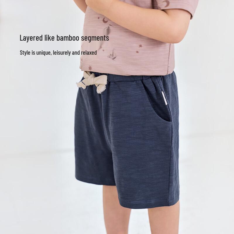 Babylove Boys' Summer Solid Color Loose Casual Shorts