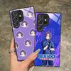 Blue Lock Reo Mikage Glass Mobile Phone Case for Samsung Galaxy A56 55 54 53 52 51 36 35 34 23 16 15 5G Colorful Cover