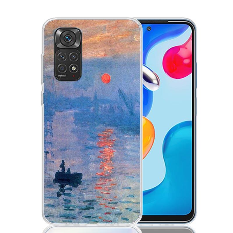 Van Gogh Oil Art Painting Case Phone Cover for Xiaomi Redmi Note 14 13 12S 12 11S 11 11T 11E 10S 10 Pro Plus 5G Trend Fundas Not