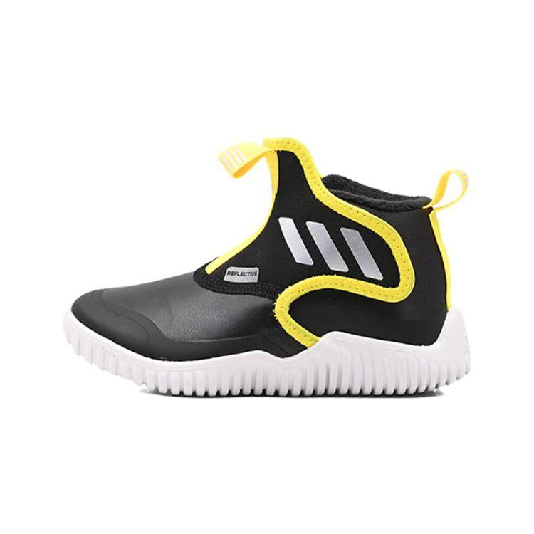 Adidas Rapidazen Mid Comfortable Versatile Non-Slip Durable Mid-Top Training Shoes Kids Training Shoes Black GX7128