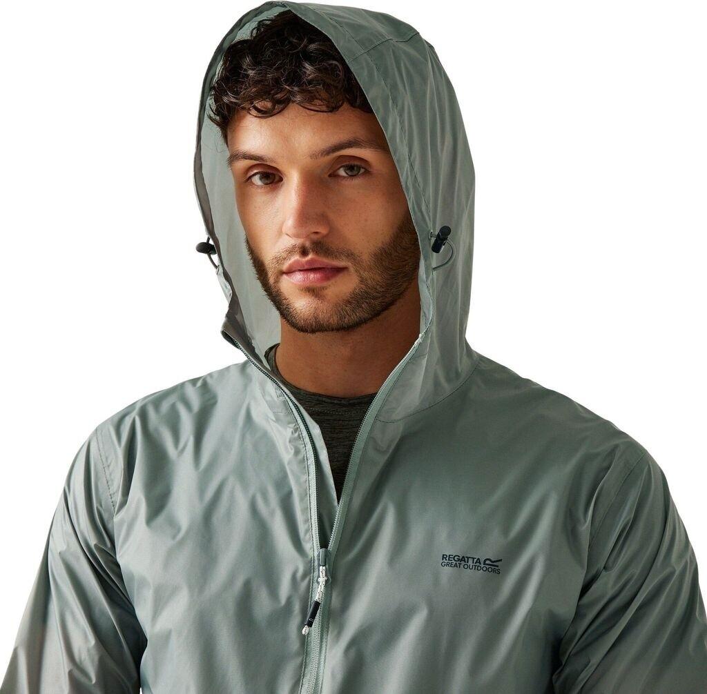 Куртка Regatta Pack It III Lightweight waterproof walking jacket for men Grey (RMW281)