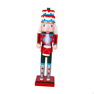 Christmas Decoration Standing On A Base Nostalgic Doll for Desk Centerpiece