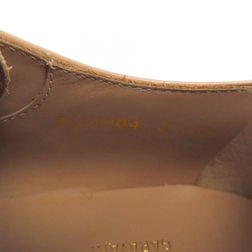 Excellent Valentino Garavani Leather Shoes Pink Beige Leather Mens 40 2Y0S0H04 Used