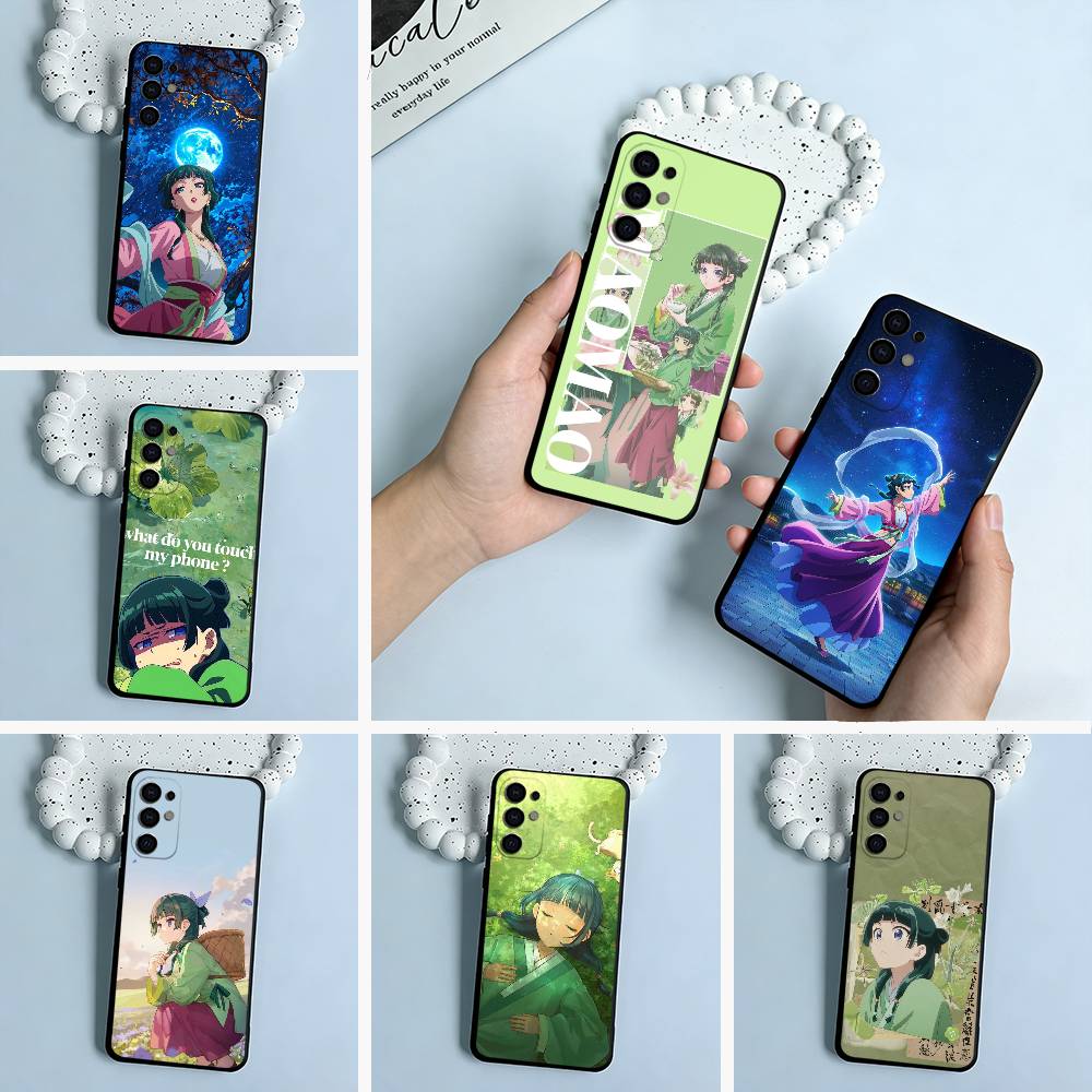 T-The Apothecary Diaries-Popular anime Black Soft Silicone Phone Case for Samsung S25, S24, S21, S22, S23, S30, S20, Plus, Lite