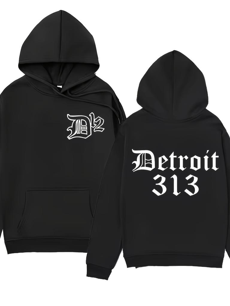D12 Hoodie Casual Fall/Winter Wear for Men and Women Casual Wear Hoodie Graphic Hoodie Polyester Hoodie