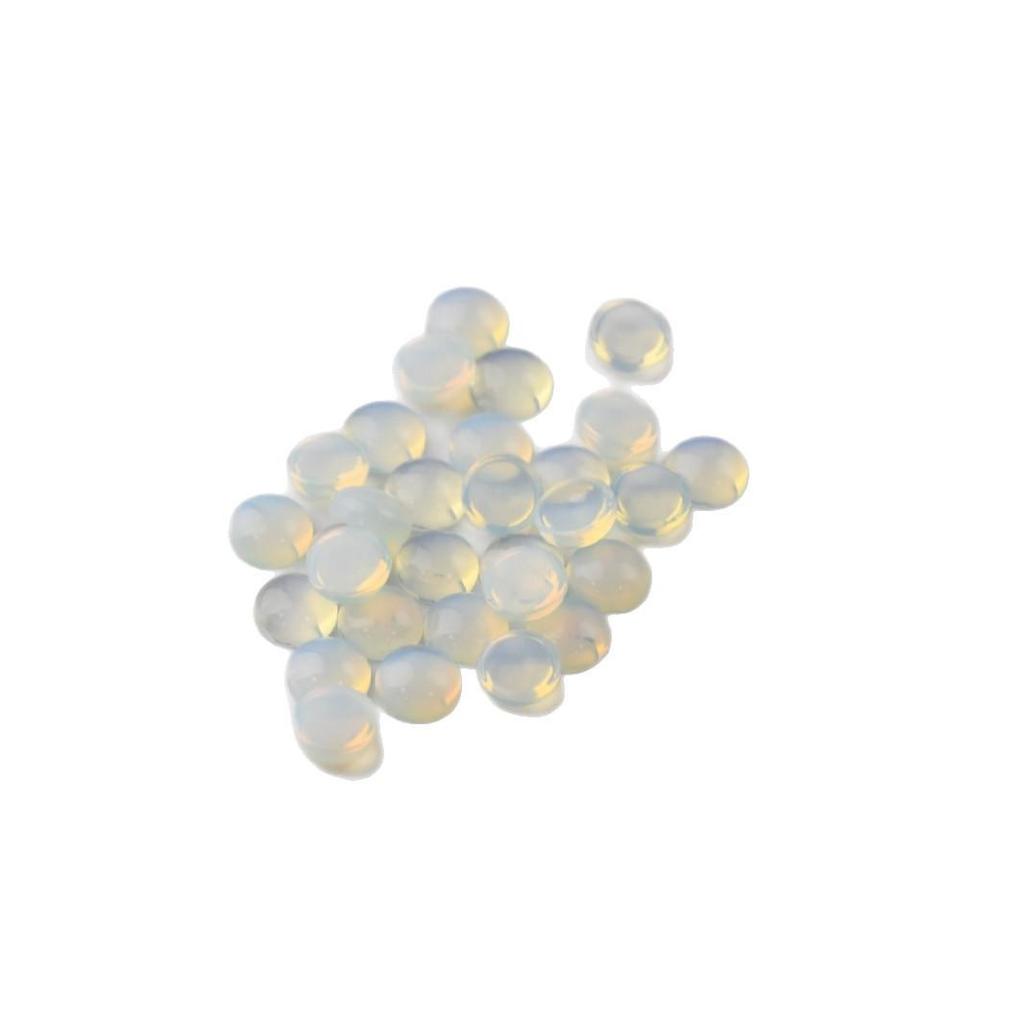 Custom Nano Opal Synthetic Egg-Shaped Cabochon for DIY Jewelry
