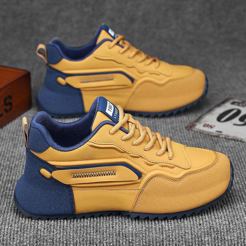 New Classic Men's Sneakers Soft soled Comfortable and Durable Casual Shoes Thick soled Height Boosting Lightweight Running Shoes