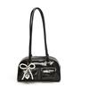 2026 Glossy Underarm Baguette Bag - High-End Women's Commuting Shoulder Bag, Korean Niche Boston Bowling Style
