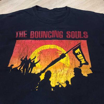 The Bouncing Souls Band Black T-Shirt Cotton Unisex S-5XL Unisex T-Shirt
