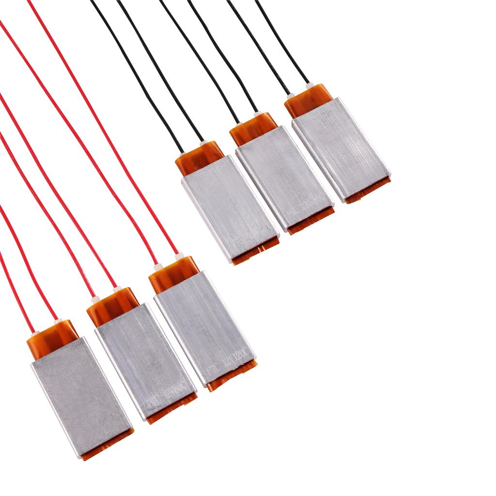 220V/12V 80-220 Degrees Celsius PTC Heaters Heating Element Hair Dryer Accessories Curlers Heater Poultry Incubator 1 Pc