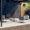 Day and Night - Day and Night Garden Furniture 5 Pieces with Anthracite Pine Wood Cushions