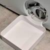 Front Load Washer Drip Pan Washing Machine Drain Pan, Heavy Duty Leak Proof Drainage Easy Install Tray, Floor Protection for Water Damage Prevention