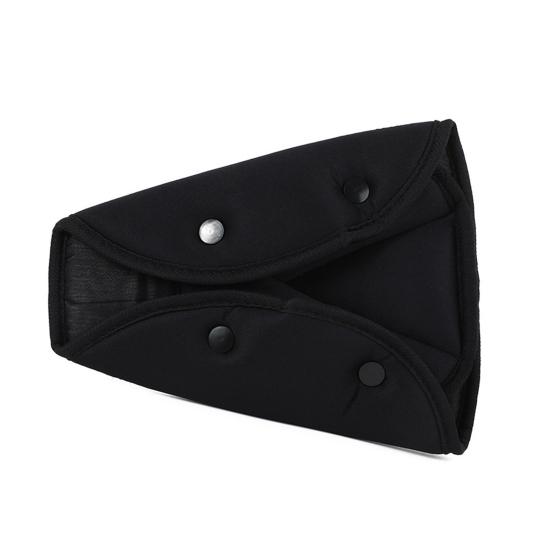 Safety Belt Fixer Foldable Soft Adjustable Neck Protection Car Triangle Safe Seat Belt Cover Car Goods