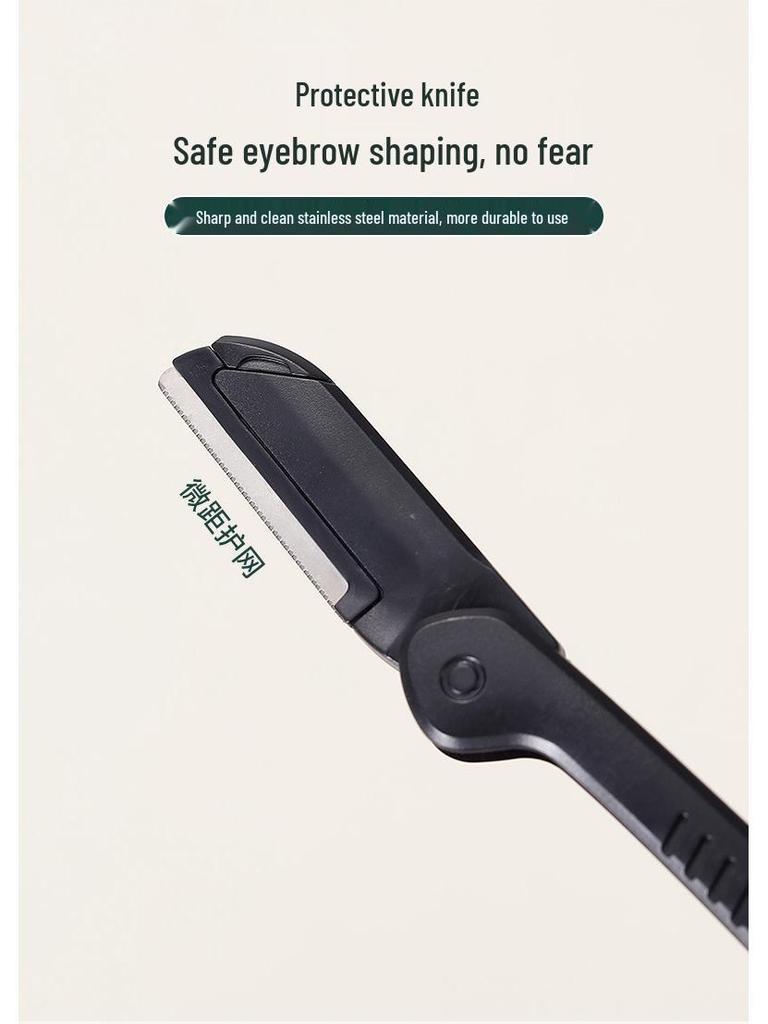 Portable Manicure Tool Set with High-Precision Tweezers, Eyebrow Trimmer & Nail Clippers 