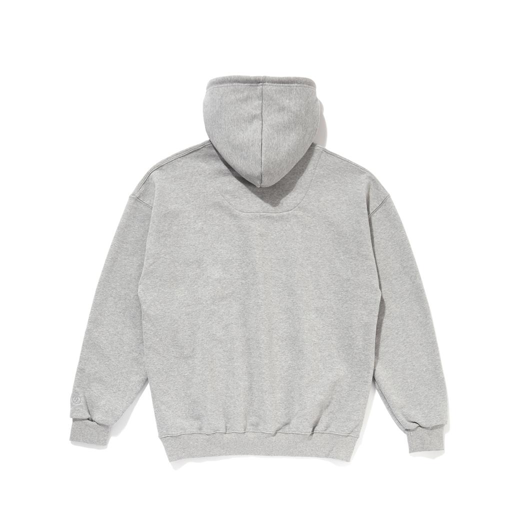 Sketch Stitched Hoodie Grey
