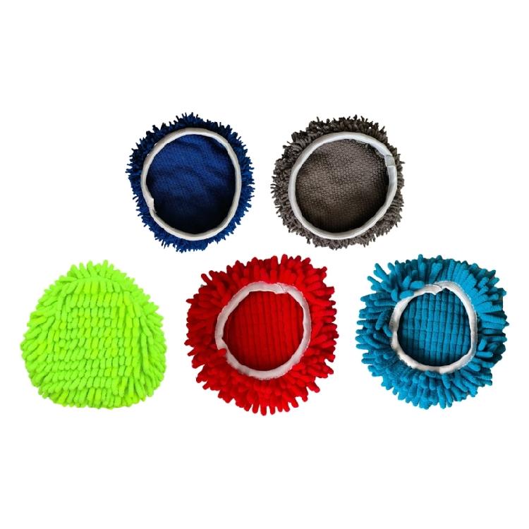 Ersatzbezug für Spin Mop Kopf Fasern Stark Wasserabsorbierend Sanft zu empfindlichen Oberflächen für die Haushaltsreinigung