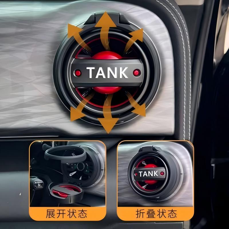 Specially Used For Tank 300 Original Quality Exclusive Creativity Vehicle-Mounted Hidden Water Cup Holder Air Vent Cup Holder