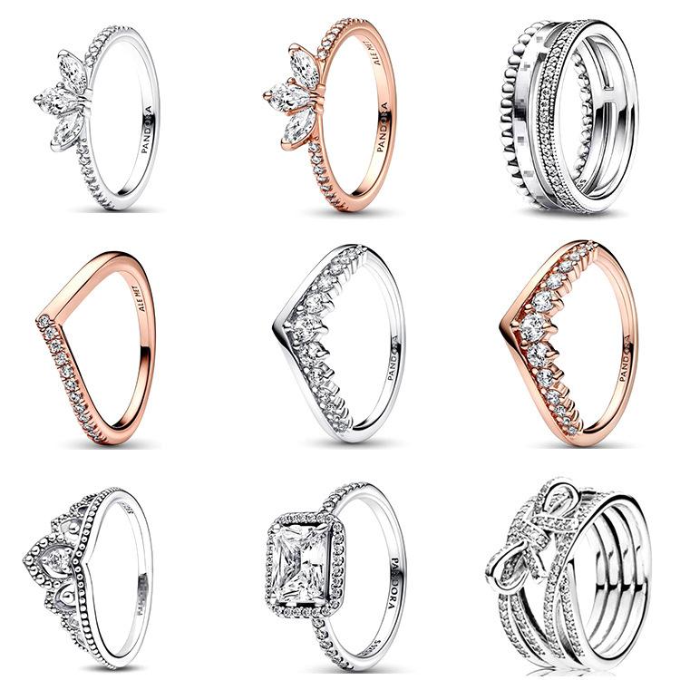 

Модное кольцо Белая медь Клевер Звезда Изображение Кольцо Женское Кольцо Мода Бриллиант Темперамент Пара Кольцо Браслет Ювелирные изделия