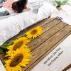 Door Mats Interior Foot Rug Sun Flower Welcome Floor Mat Rectangle Soft Hallway Carpet Kitchen Rugs Fluffy Home Decoration
