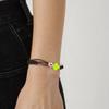 Sturdy Woven Sports Bracelet with Beads Unique Wristband Jewelry Perfect for Football Fan and Everyday Wear