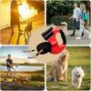 Leash, dog leash, double for 2 dogs, flexible retractable, durable pet accessory