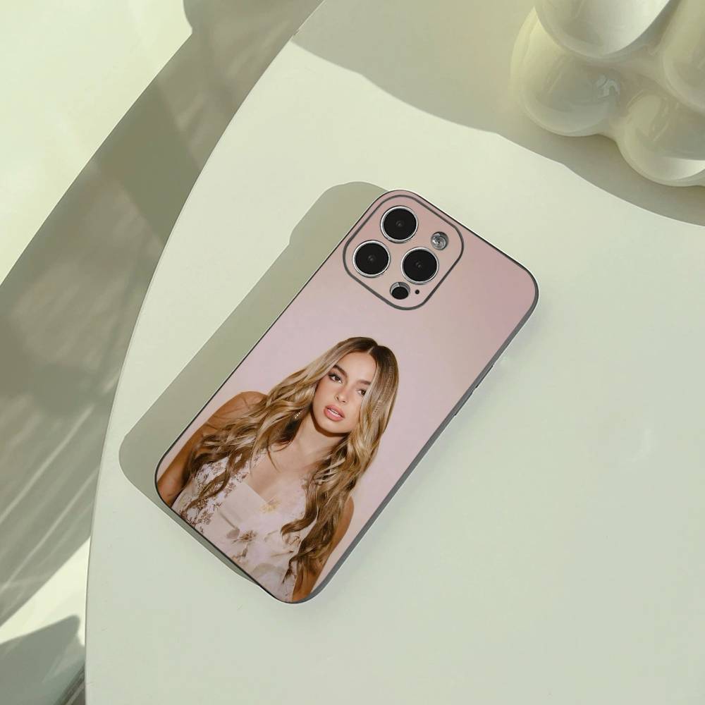 Addison- Rae Phone Case For iPhone 17,16,15,14,13,12,11 Pro Max, Lightweight and practical Soft Black Cover