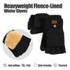 Flip Top Knitted Fingerless Gloves Thermal Half Finger Gloves  for Women and Men