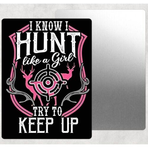

Hunt Like A Girl Funny Tin Sign Door Home Wall Decor MetalAluminumtin sign 20x30cm（7.8x11.8inch）