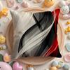 Modern Red Black Color Pillow Case Soft Plush Fabric DoubleSided Printed Cushion Cover Warm Winter Sofa Pillow Case