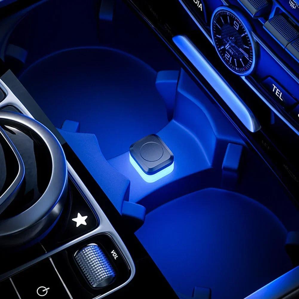

New Mini USB Car Interior Ambient Atmosphere Light Signal Lights Smart Night Light Reading Lamp Laptop Decor Car Accessories синий