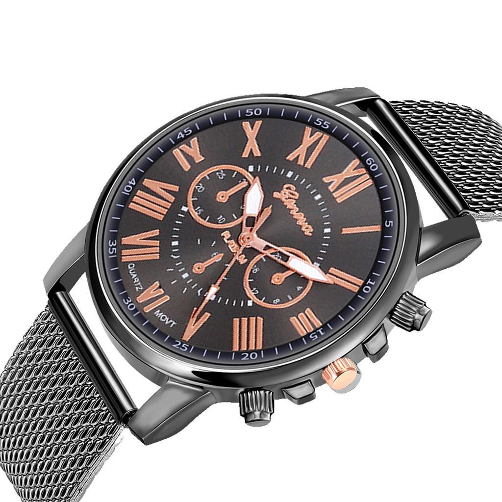Luxury Watches Quartz Watch Stainless Steel Dial Casual Bracele Watch 