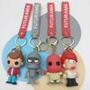 New Creative Cute movie figure Keychains for Car Key Anime Accessories Key Chain Keyring Doll Keyring Charm Holiday Gift Jewelry