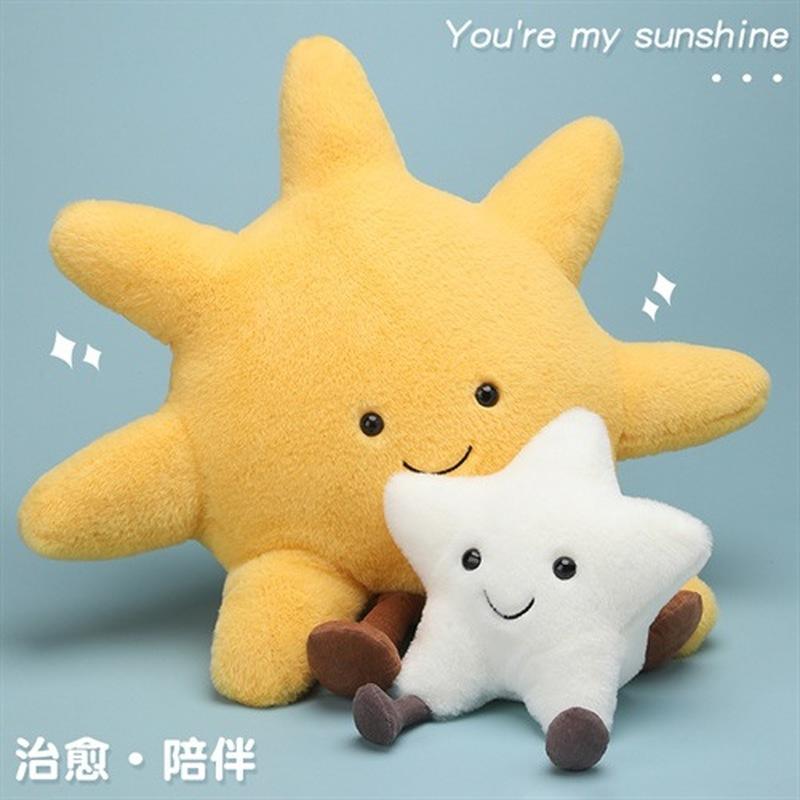 Fun Fruit Doll Series Cute Apple Pear Bull Horn Bun Sun Soft Plush Toy Comfort Cloth Doll Room Decoration Desktop Ornaments Gift