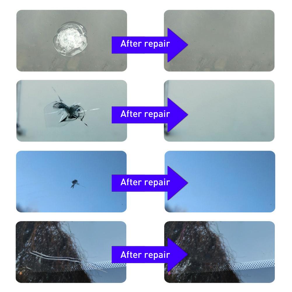 Cars Your Baby 3ml Car Glass Repairing Front Window Windshield Agent Crack Tools Kit