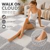 20pcs Baby And Home Splicing Foam Floor Mat, Soft Plush Puzzle Floor Mat, Thickened Buffer, Suitable for Baby Crawling, Toddler, Nursery